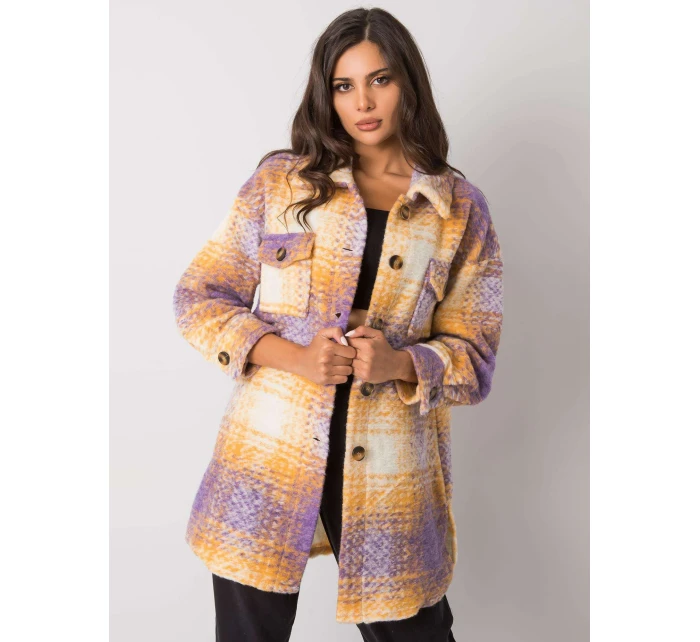 Košile EM KS model 15897676 fialová - FPrice Košile EM KS model 15897676 fialová - FPrice