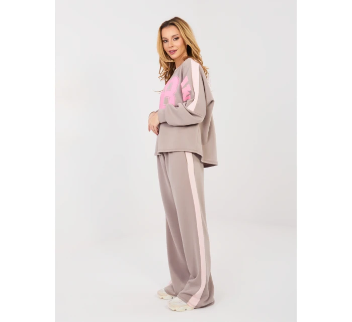 Komplet IT KMPL model 21937138 ciemny bezowy - FPrice