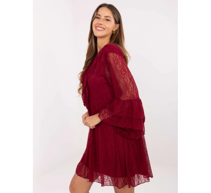 Šaty MI SK 62435.16 bordové