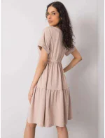 Dámské šaty RV SK model 20245317 béžové - FPrice