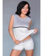 Dámske pyžamo Wendi sivé - LivCo Corsetti