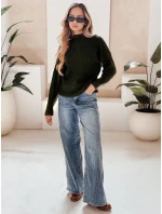 CAMERON dámsky sveter zelený FashionStreet MY1153