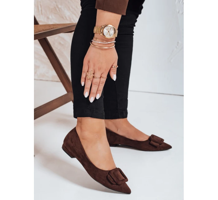 Dámske semišové baleríny FashionStreet ZY1053