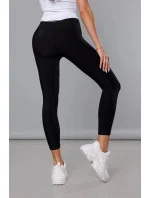 Černé bavlněné legíny model 18293686 - J.STYLE
