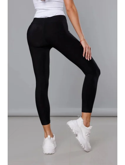 Černé bavlněné legíny model 18293686 - J.STYLE