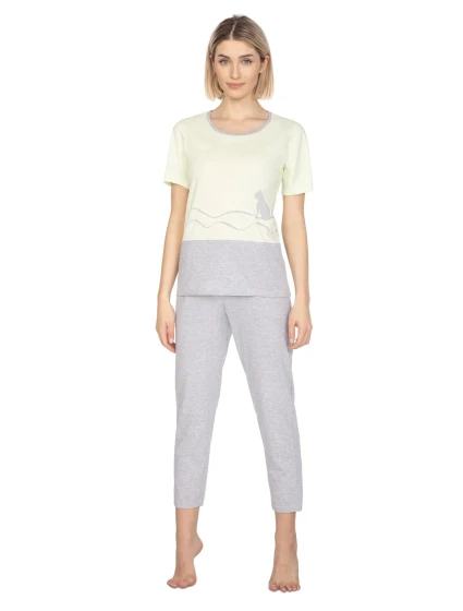 Dámske pyžamo 663 green plus - REGINA