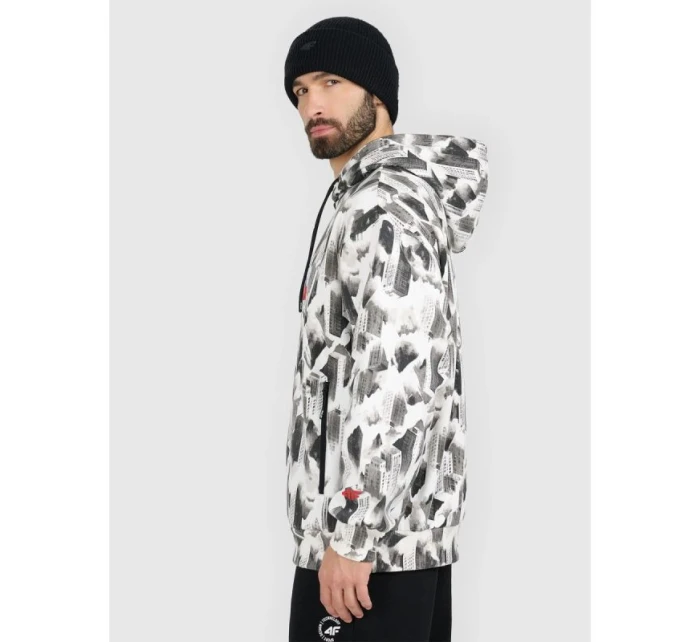 Pánska mikina s kapucňou 4F 4FRAW25TSWSM2569-91A