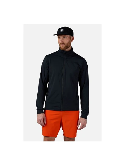Pánska mikina ROSSIGNOL Mid Layer Thin, čierna