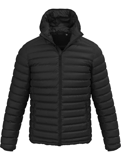 Stedman Lux Padded Jacket Pánska prešívaná bunda 05.5420 čierna opálová