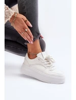 Dámská sportovní obuv na vysoké platformě bílá model 21656489 - Boto Dámská sportovní obuv na vysoké platformě bílá model 21656489 - Boto