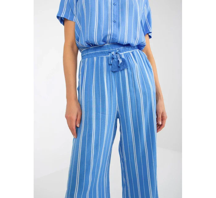 Nohavice D73770R62237A modré