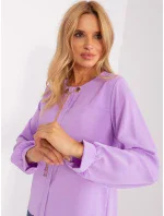 Bluzka EM BZ model 18955282 jasny fioletowy - FPrice Bluzka EM BZ model 18955282 jasny fioletowy - FPrice