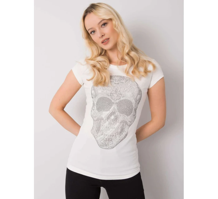 T košile EM TS ES 21 model 15518761 ecru - FPrice T košile EM TS ES 21 model 15518761 ecru - FPrice