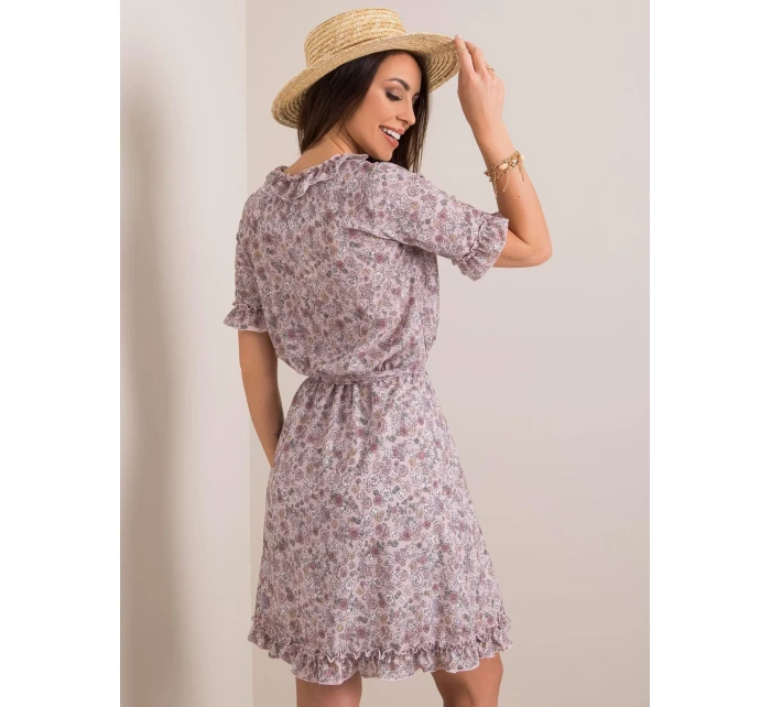 Šaty LK SK 508097.68P svetlo fialová