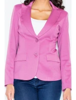 Dámské sako model 18714883 Violet růžová - Figl