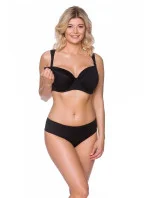 Dámská podprsenka pro kojící ženy model 21025390 Černá Lupo Line - Lupoline Dámská podprsenka pro kojící ženy model 21025390 Černá Lupo Line - Lupoline