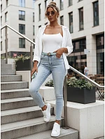 Dámské džínové úzké kalhoty v  modrá Dstreet model 21985491 - FashionStreet