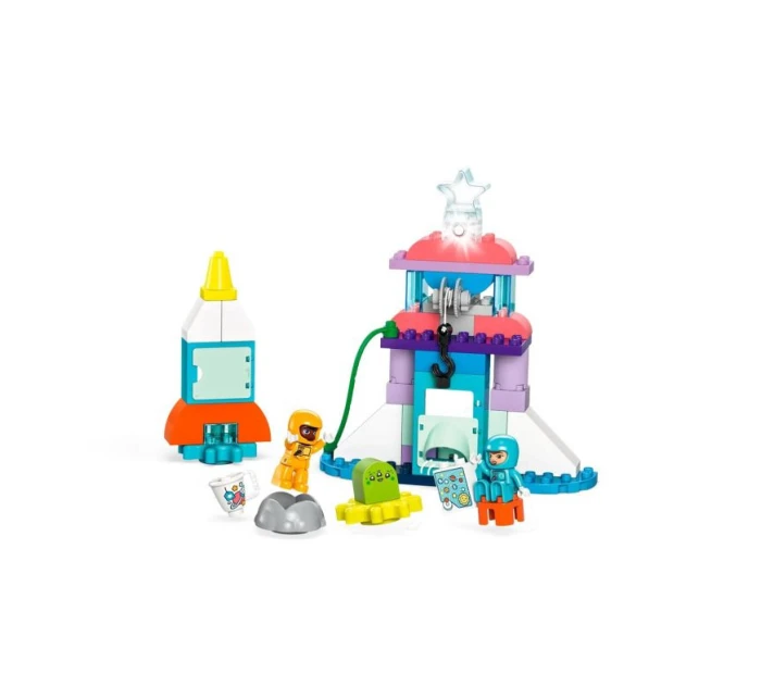 LEGO DUPLO 10422 Vesmírne dobrodružstvo raketoplánu 3 v 1