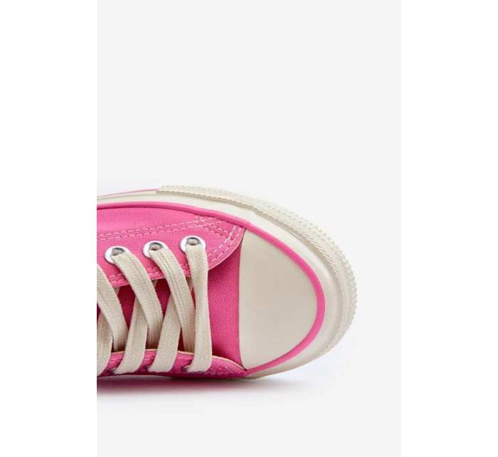 Nízké dámské tenisky Big Star model 21654830 Růžové - Big Star Shoes