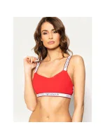 Podprsenka bez kostice  červená  model 9015208 - Emporio Armani