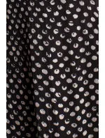 Dámske šaty S237 mode 1 Black and white - Stylove