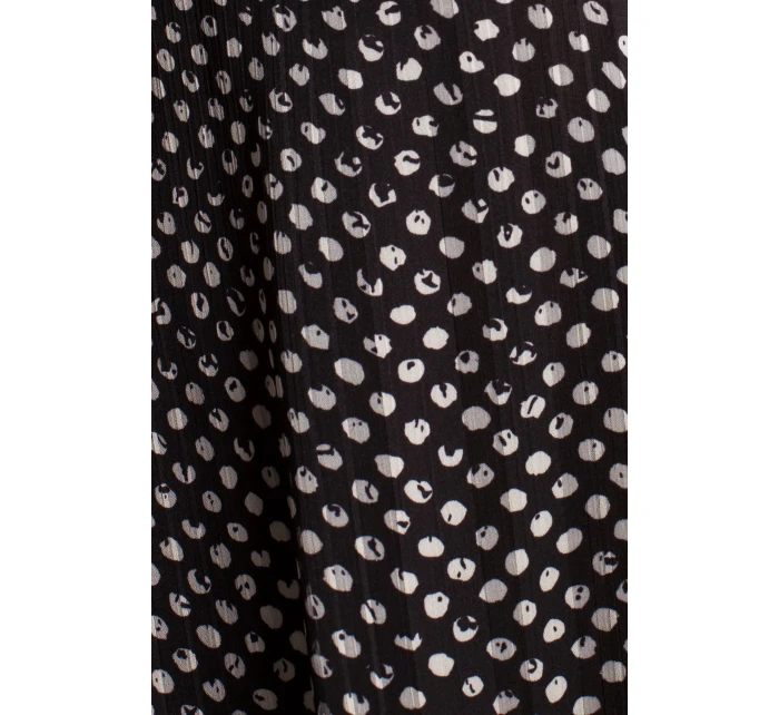 Dámske šaty S237 mode 1 Black and white - Stylove