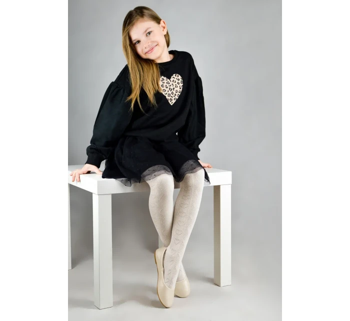 ŽAKÁROVÉ PANČUCHY HEARTS RB018 0-2 ROKY ŽAKÁROVÉ PANČUCHY HEARTS RB018 0-2 ROKY