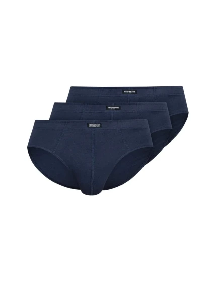 Pánske nohavičky 3 pack 1446 Basic blue - HENDERSON