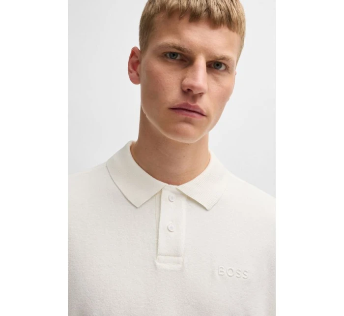 Polokošeľa Boss Pe Towel relaxed fit M 50511083-106 pánska