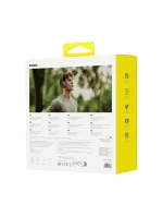 Bezdrôtové slúchadlá Baseus Bass 35 Max (sivé)