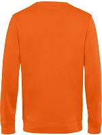 B&C Inspire Crew Neck_° Pánska mikina 01.U31B čisto oranžová