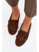 Dámské Mokasíny S A Hnědé model 21919468 - Boto