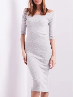 Šaty CZ SK 4196.00 svetlo šedá