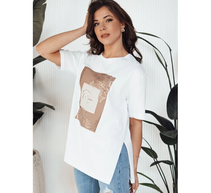 Dámské tričko bílé Dstreet model 21976586 - FashionStreet