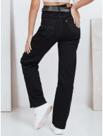 Dámské široké džíny černé model 21992488 - Dstreet Dámské široké džíny černé model 21992488 - Dstreet