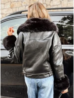 Dámská bunda ramones s kožešinou černá Dstreet model 21993128 - FashionStreet