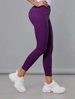 Dámske tréningové legíny Dark Purple (54350)