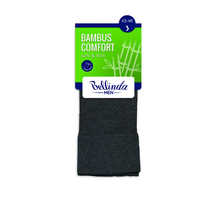 Bambusové klasické pánske ponožky BAMBUS COMFORT SOCKS - Bellinda - hnedá