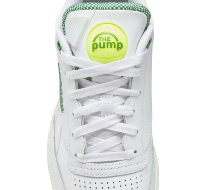 Dámska športová obuv REEBOK CLUB C 85 PUMP classic leather sneakers white (GW4794)