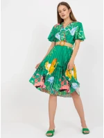 Šaty DHJ SK model 17445564 zelených - FPrice Šaty DHJ SK model 17445564 zelených - FPrice