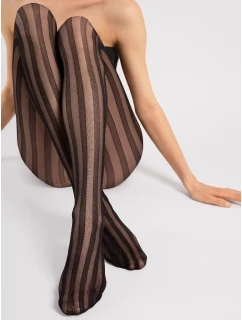 Dámske pančuchy G 6109 Raya 20 Den Black Pattern - Fiore