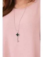 Dámsky komplet blúzka + nohavice s príveskom 27941 Powder pink - Kesi Dámsky komplet blúzka + nohavice s príveskom 27941 Powder pink - Kesi