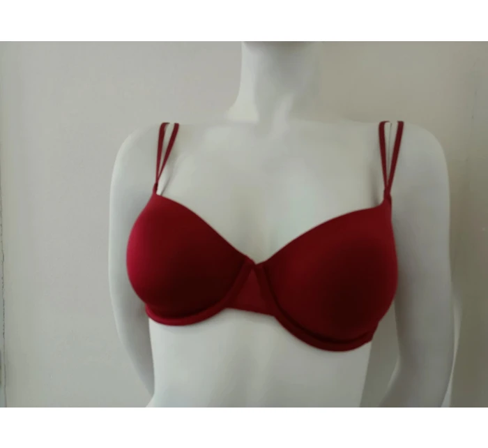 Dámská podprsenka model 21055765 bordová - Tommy Hilfiger Dámská podprsenka model 21055765 bordová - Tommy Hilfiger