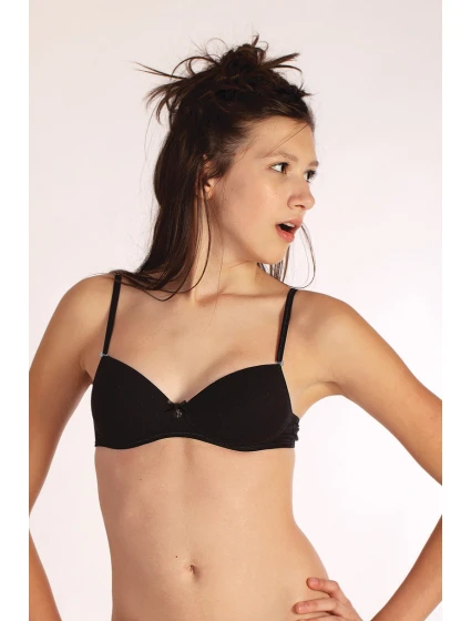 PODPRSENKA PRE TÍNEDŽERKY TBC 122 ČIERNA