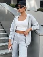 Dámská tepláková souprava PREMIUM šedá Dstreet model 21967262 - FashionStreet