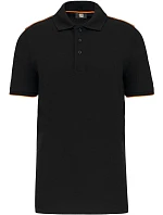 270 Pánské pracovní piqué polo "DaytoDay" model 22423774 black/orange - WK 270 Pánské pracovní piqué polo "DaytoDay" model 22423774 black/orange - WK