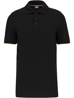270 Pánské pracovní piqué polo "DaytoDay" model 22423774 black/orange - WK