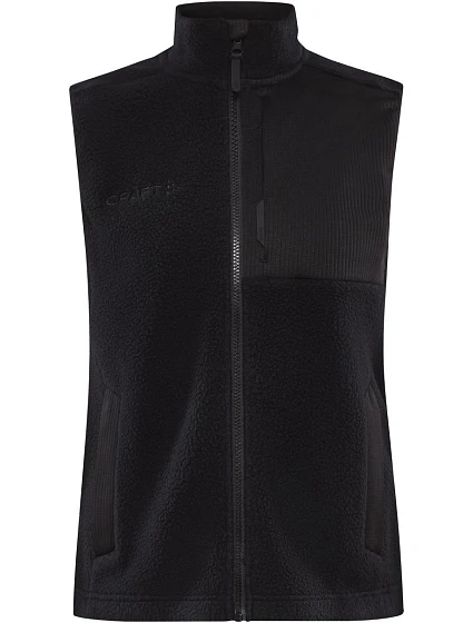 Craft Corporate ADV Pile Fleece Vest W Dámska fleecová vesta Sherpa 81.3811 čierna Craft Corporate ADV Pile Fleece Vest W Dámska fleecová vesta Sherpa 81.3811 čierna