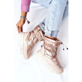 Dámské Sněhule Zlaté model 21564532 - EVENTO Dámské Sněhule Zlaté model 21564532 - EVENTO