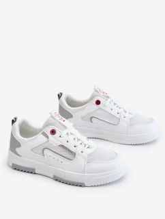 Damskie Niskie Sneakersy Cross Jeans LL2R4011C Białe